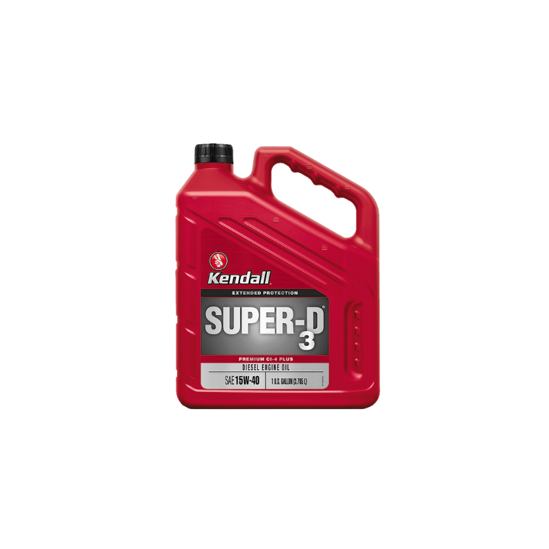 Kendall Super-D 3 (CI-4 Plus/SL) SAE 15W-40 Mineral (Galon)