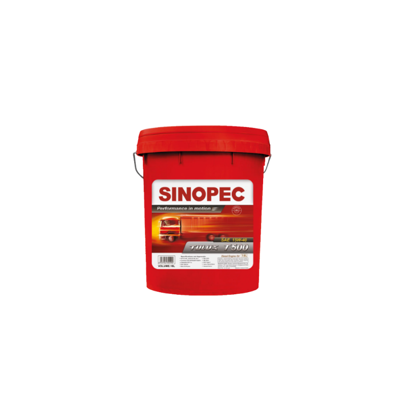 SINOPEC TULUX T500 E7/CI-4 15W-40 SEMI SYNT (Balde 18L)