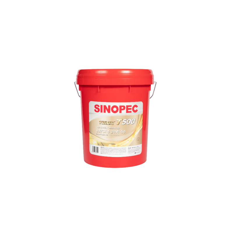 SINOPEC TULUX T500 E7/CI-4 20W-50 SEMI SYNT (Balde 18L)